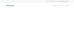 Desktop Screenshot of globalwealth.com